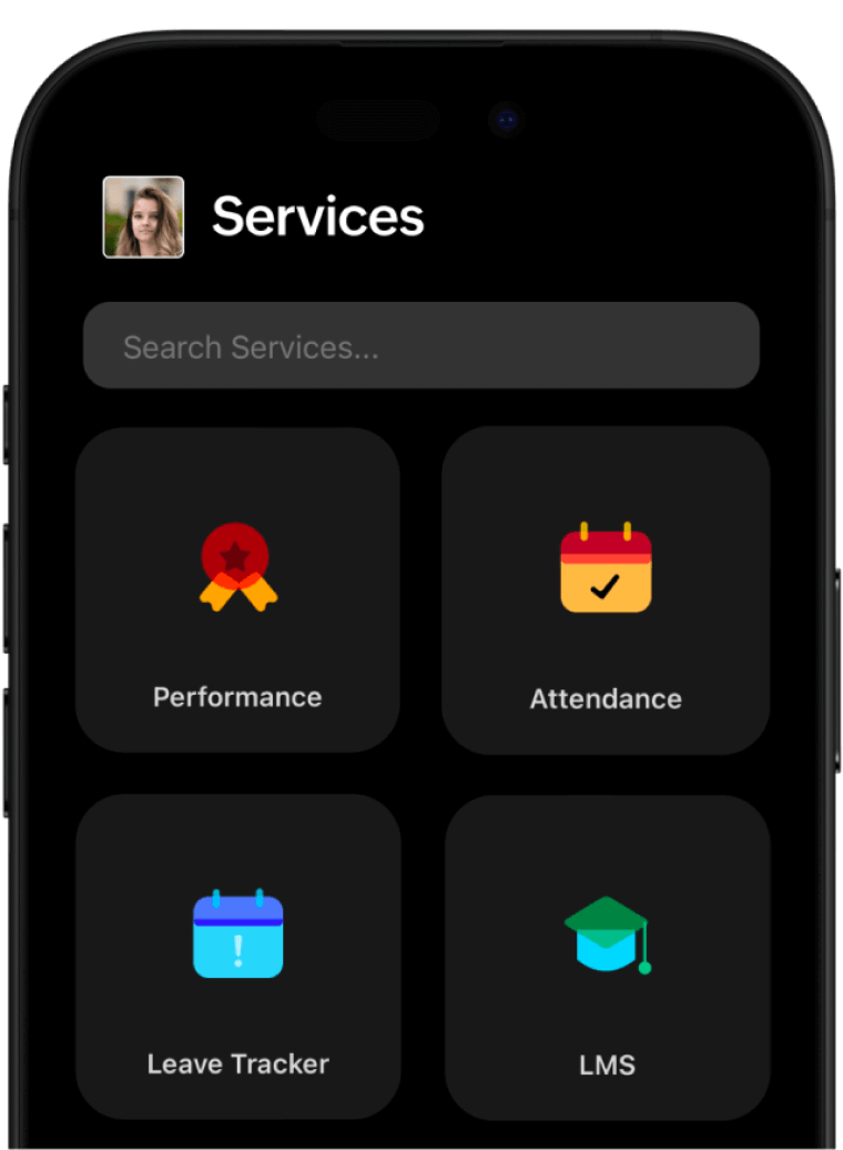 Zoho People mobile app